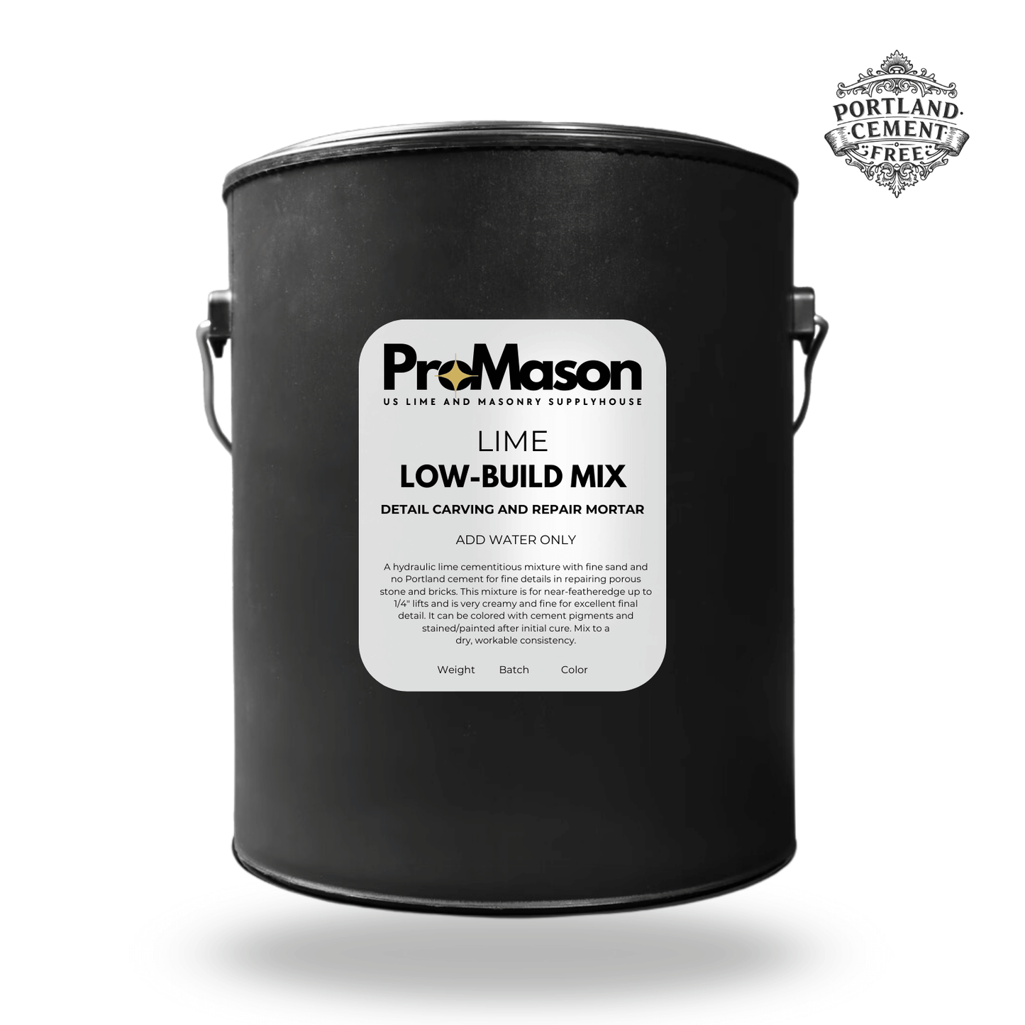 Lime Masonry Patching Repair Mortar - Low Build - ProMason Supply