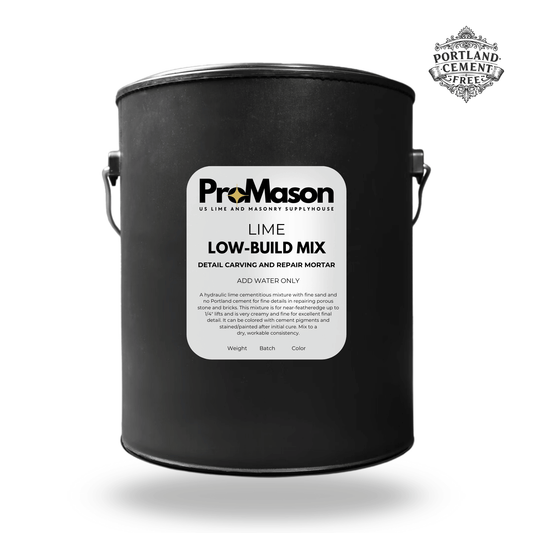 Lime Masonry Patching Repair Mortar - Low Build - ProMason Supply