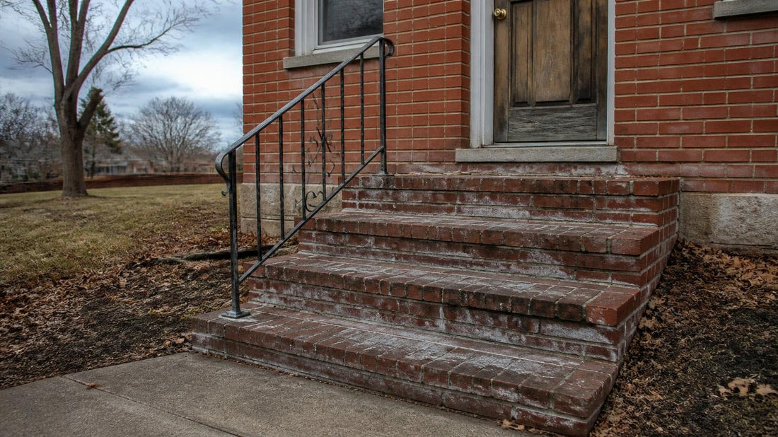 How Road Salt Breaks Down the Joints on Your Brick Steps - ProMason Supply