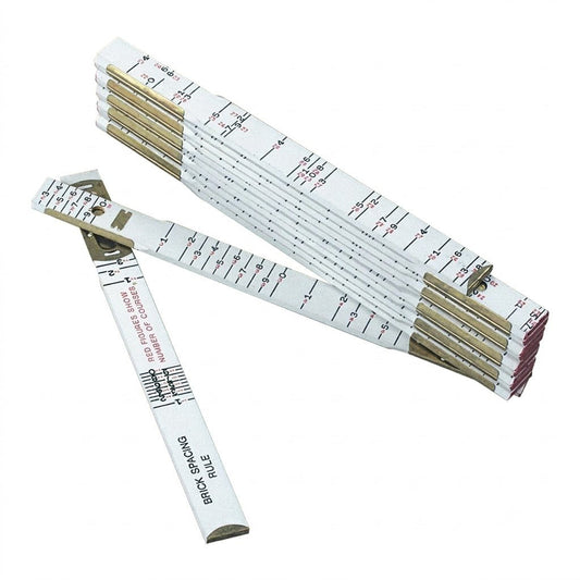 72" Hardwood Mason's Spacing Rule for Standard Brick - ProMason Supply