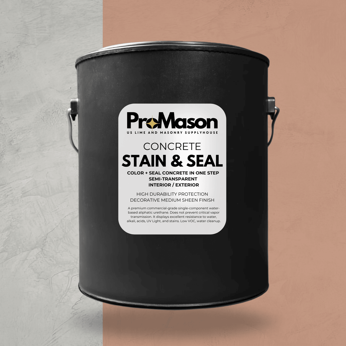 Concrete Stain & Seal - Color Sealer - ProMason Supply