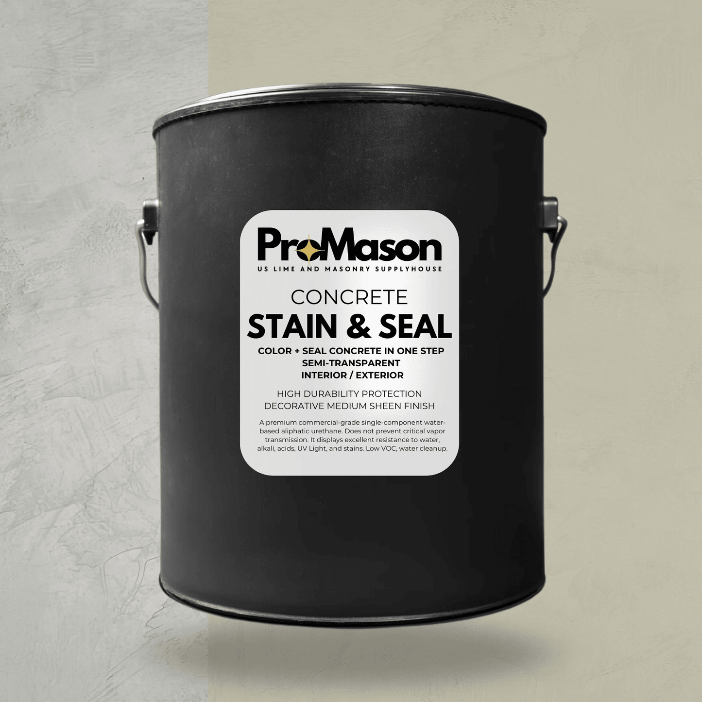 Concrete Stain & Seal - Color Sealer - ProMason Supply