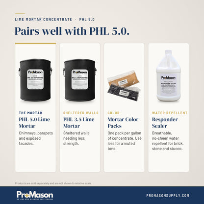 Lime Mortar Concentrate - PHL 5.0 - ProMason Supply