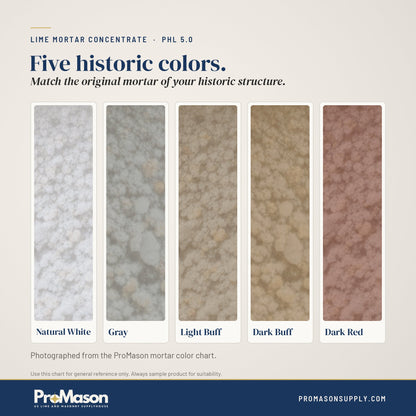 Lime Mortar Concentrate - PHL 5.0 - ProMason Supply