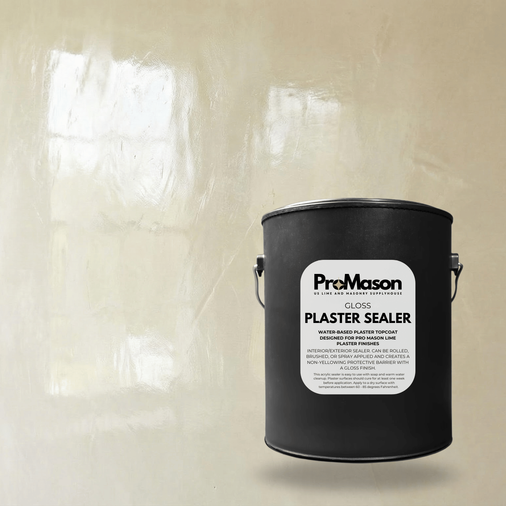 Lime Plaster Sealer - Water Based - ProMason Supply