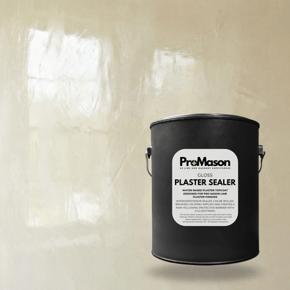 Lime Plaster Sealer - Water Based - ProMason Supply
