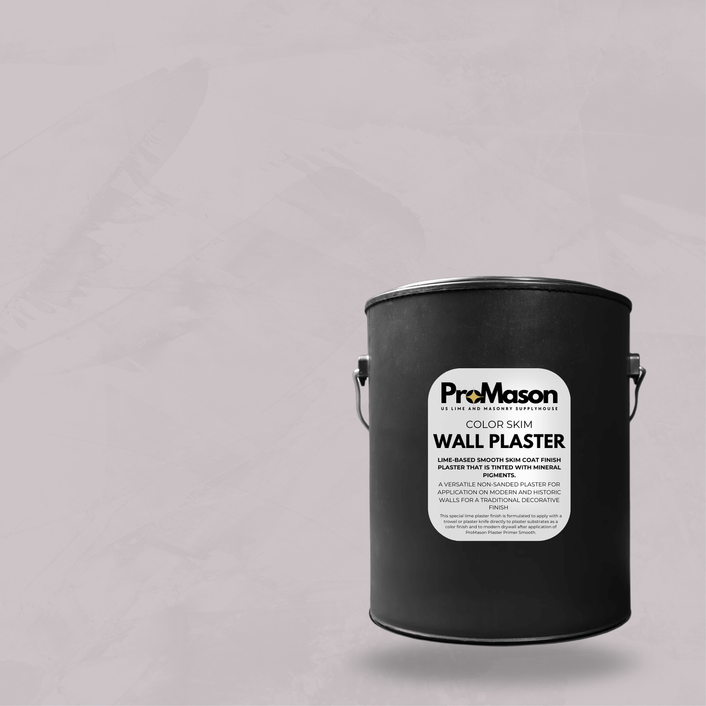 Lime Wall Plaster - Color Skim 101 - 3 Mauve - ProMason Supply