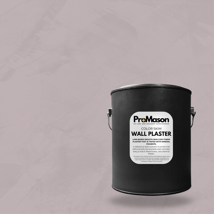 Lime Wall Plaster - Color Skim 101 - 4 Mauve - ProMason Supply