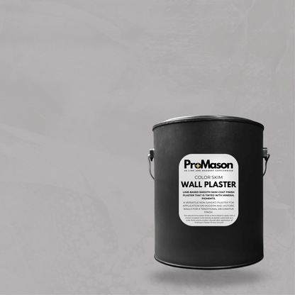 Lime Wall Plaster - Color Skim 102 - 3 Gray - ProMason Supply