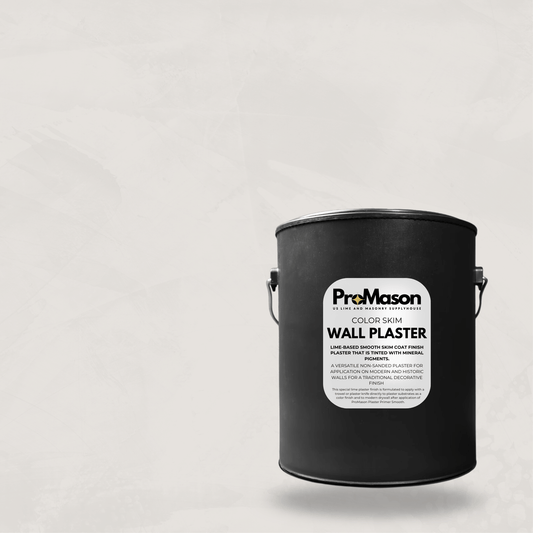 Lime Wall Plaster - Color Skim 103 - 1 Muted Gray - ProMason Supply