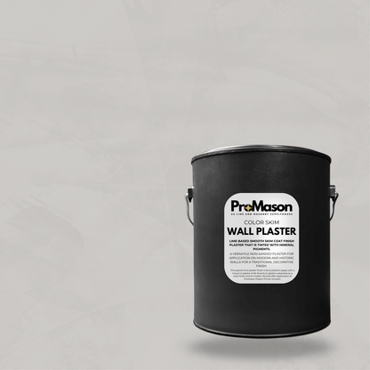 Lime Wall Plaster - Color Skim 103 - 3 Muted Gray - ProMason Supply