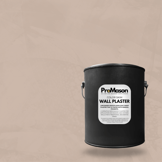 Lime Wall Plaster - Color Skim 111 - 4 Beige - ProMason Supply