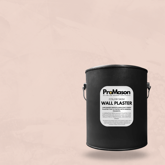 Lime Wall Plaster - Color Skim 112 - 1 Orange - ProMason Supply