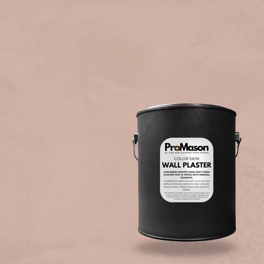Lime Wall Plaster - Color Skim 112 - 3 Orange - ProMason Supply