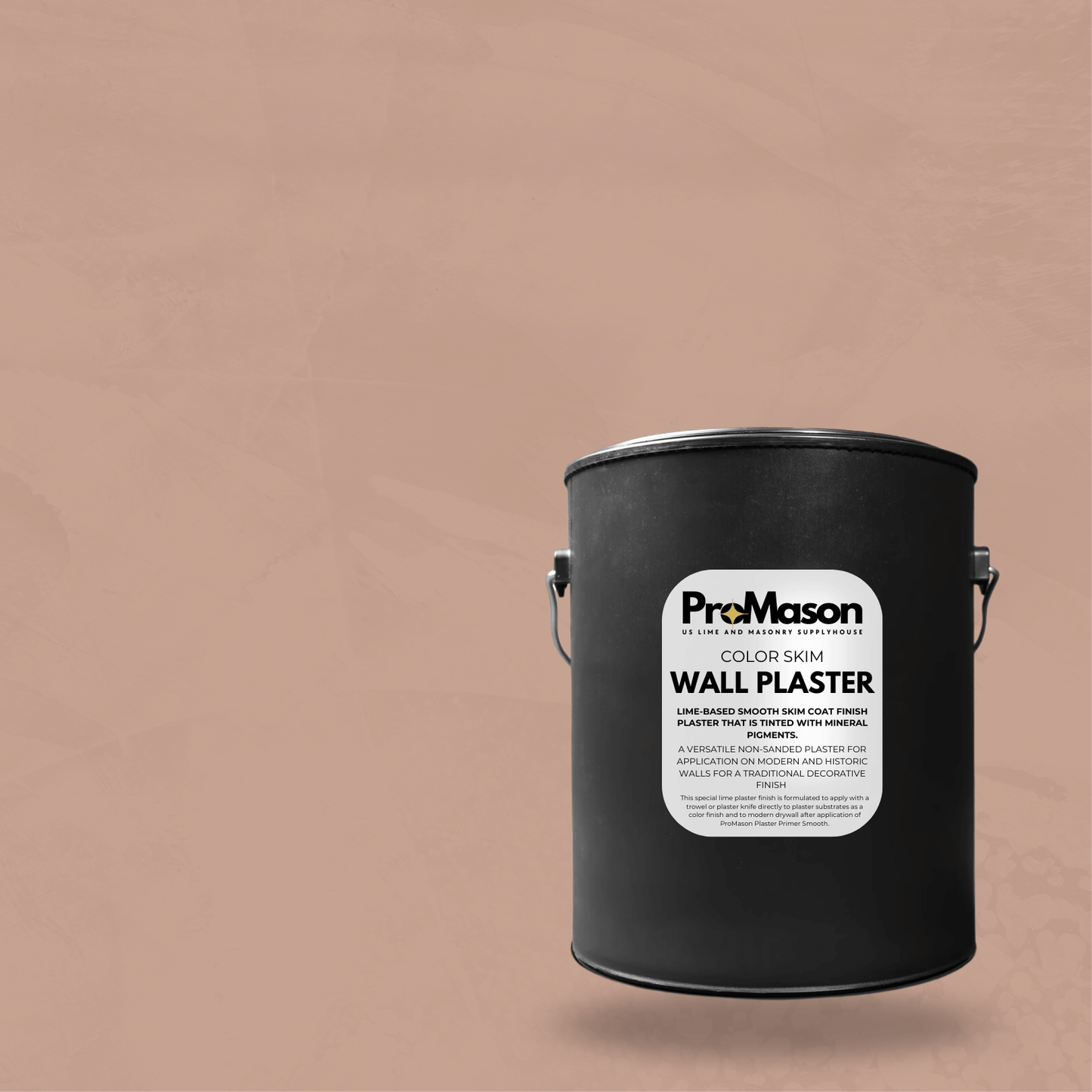 Lime Wall Plaster - Color Skim 112 - 4 Orange - ProMason Supply