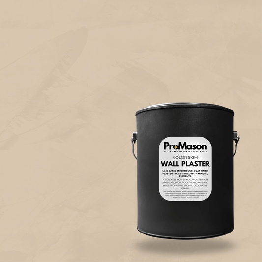 Lime Wall Plaster - Color Skim 119 - 3 Yellow - ProMason Supply
