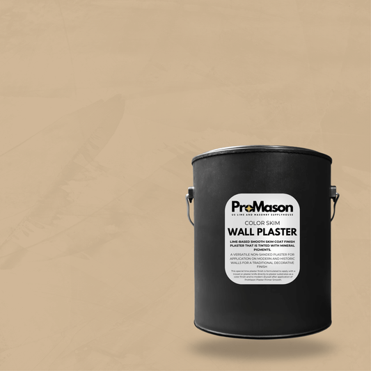 Lime Wall Plaster - Color Skim 119 - 4 Yellow - ProMason Supply