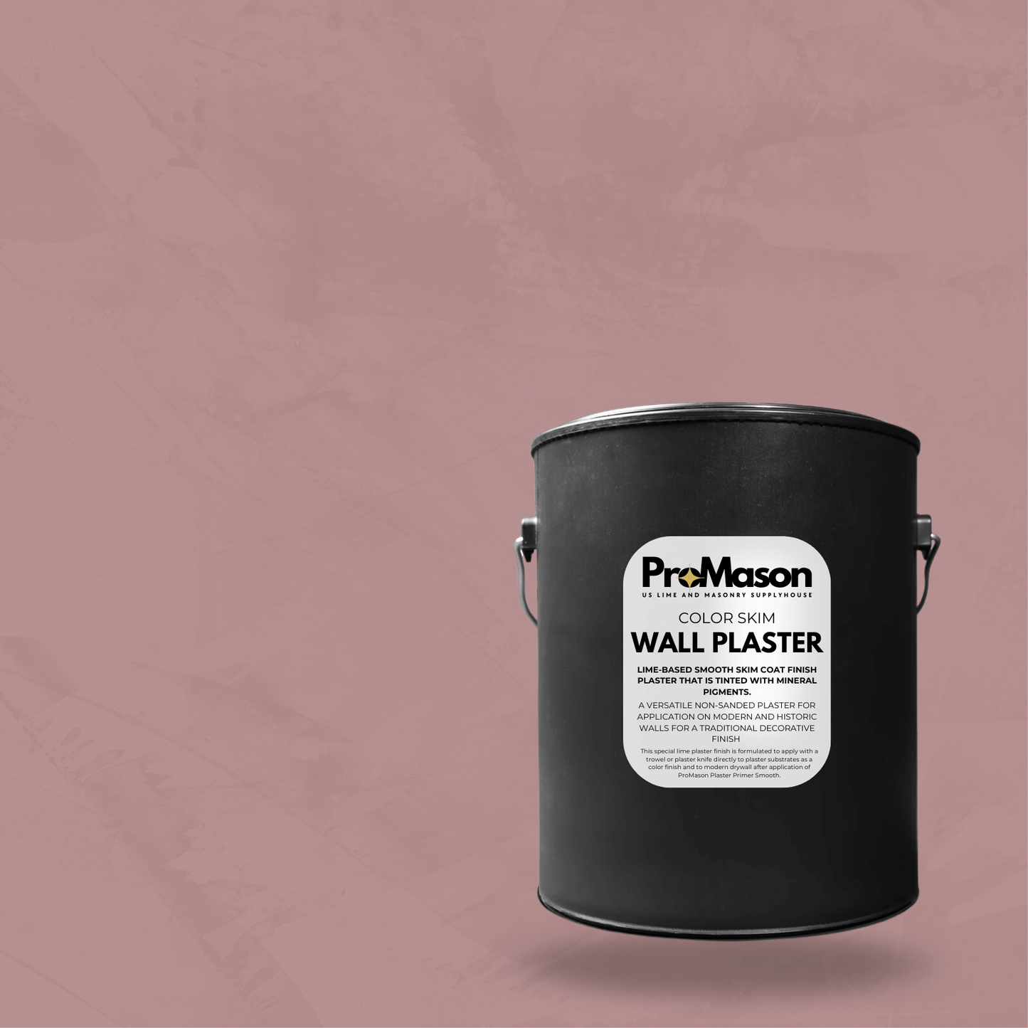 Lime Wall Plaster - Color Skim 121 - 5 Red - Violet - ProMason Supply