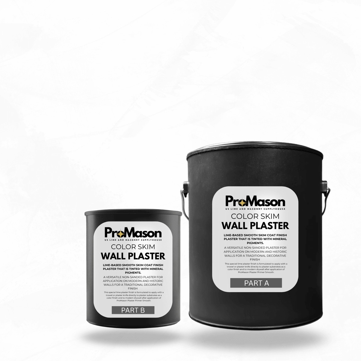 Lime Wall Plaster - Color Skim 121 Chalk - ProMason Supply
