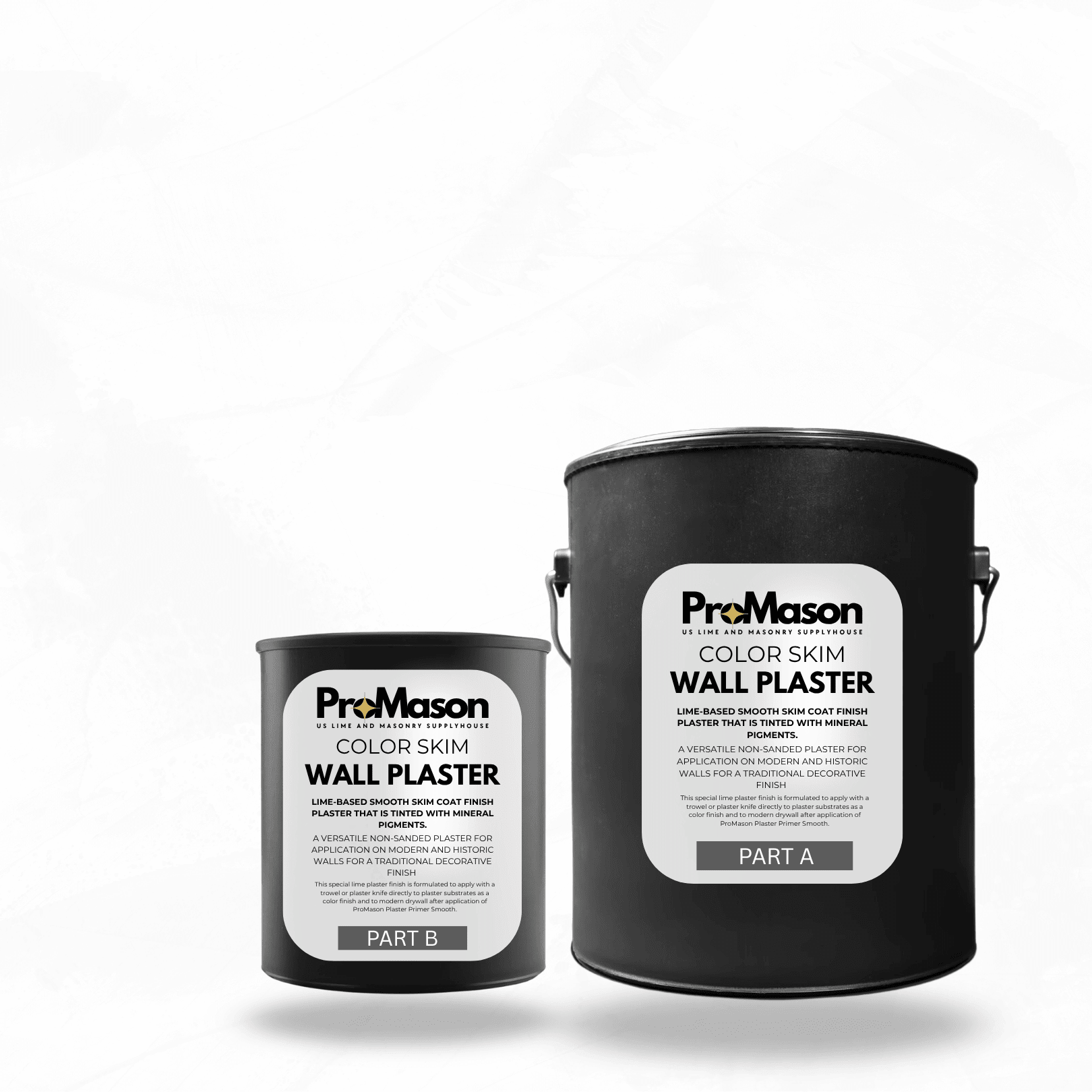 Lime Wall Plaster - Color Skim 121 Chalk - ProMason Supply