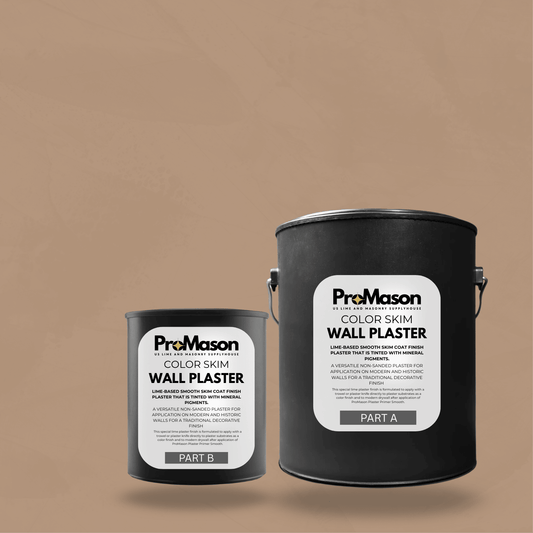 Lime Wall Plaster - Color Skim 122 Argil - ProMason Supply
