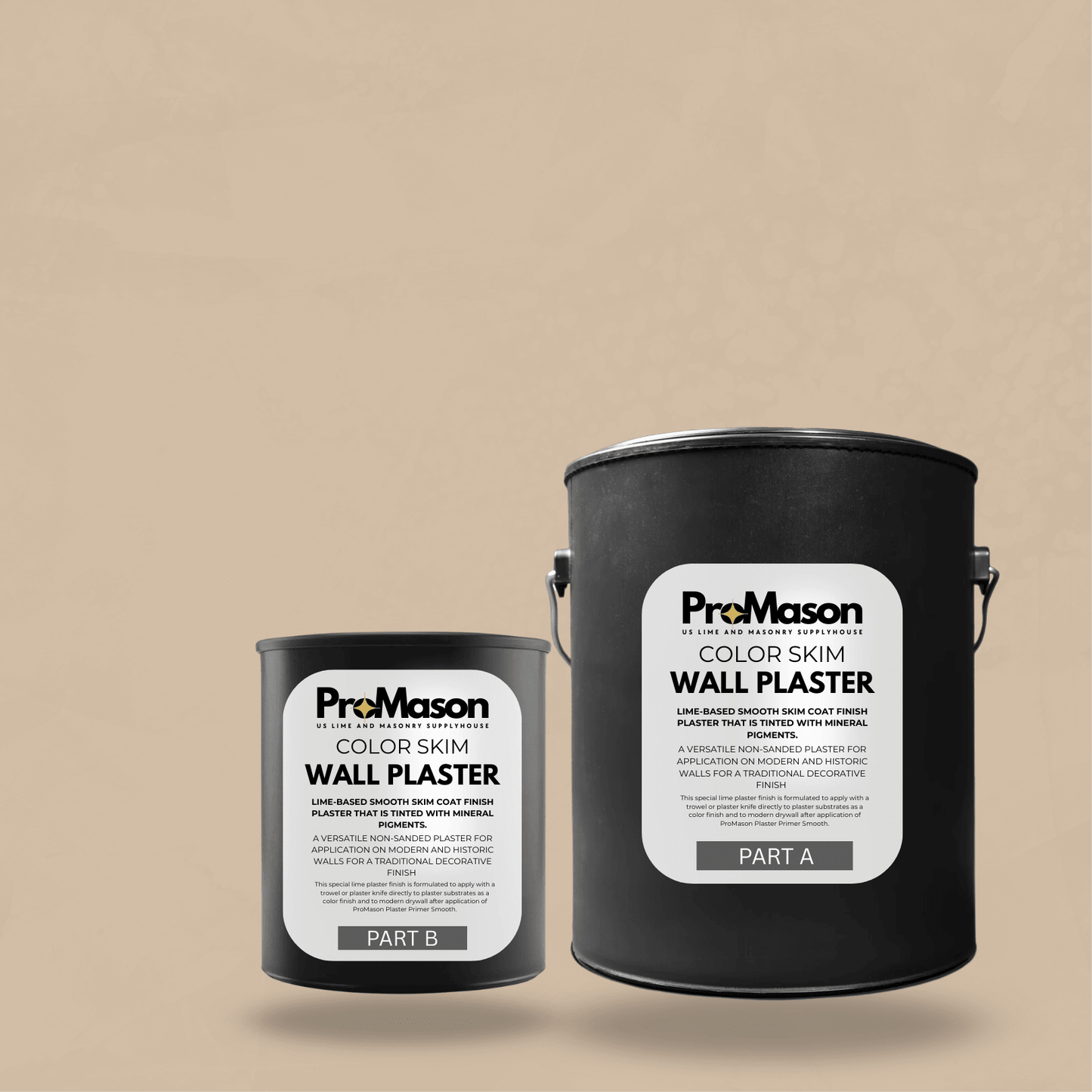 Lime Wall Plaster - Color Skim 125 Tivoli - ProMason Supply
