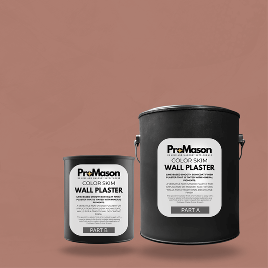 Lime Wall Plaster - Color Skim 131 Klinker - ProMason Supply