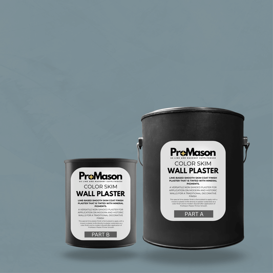 Lime Wall Plaster - Color Skim 133 Caelum - ProMason Supply