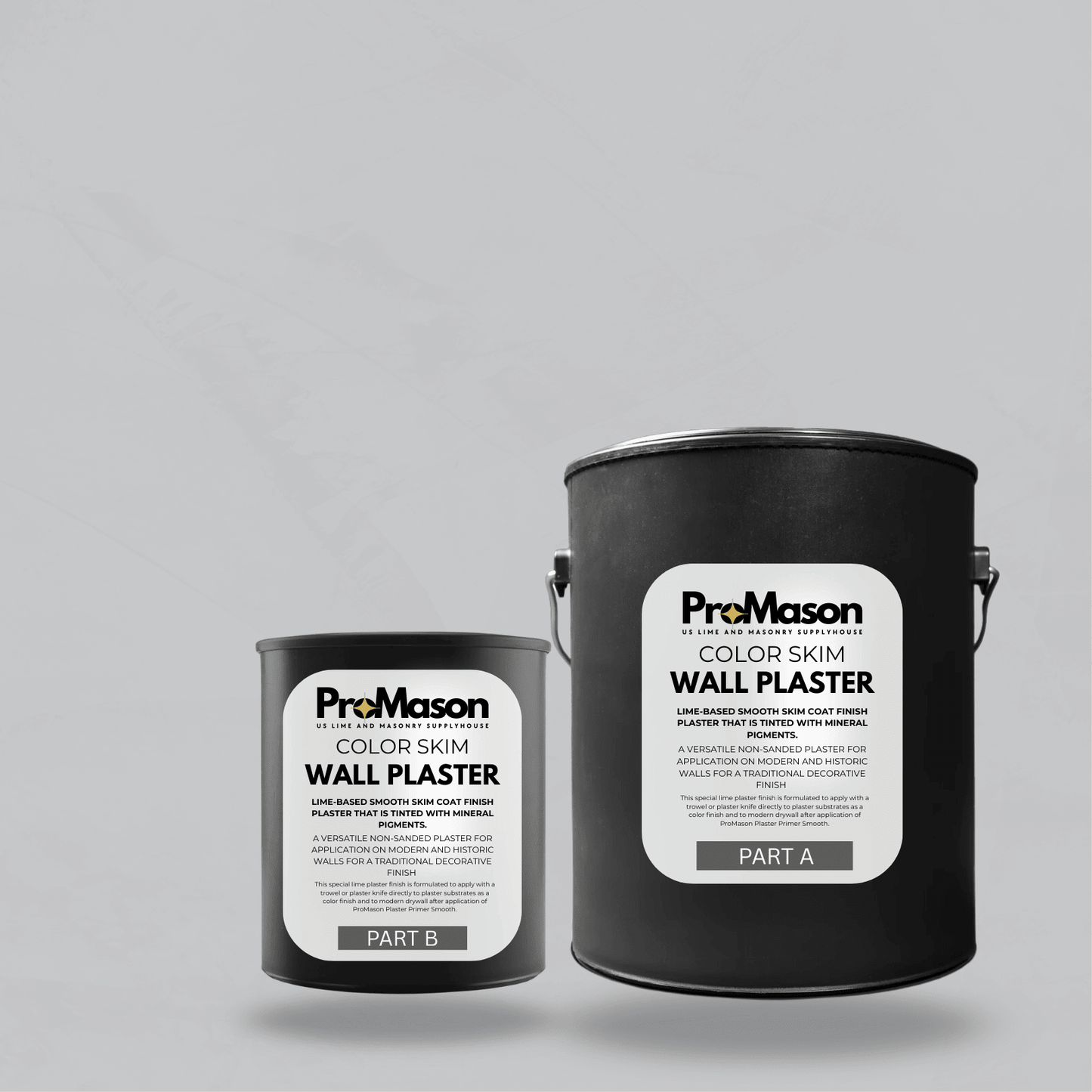 Lime Wall Plaster - Color Skim 134 Ferro - ProMason Supply