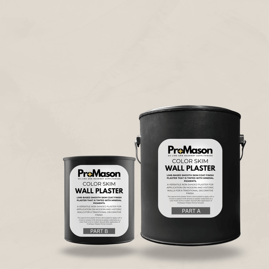 Lime Wall Plaster - Color Skim 137 Calcite - ProMason Supply