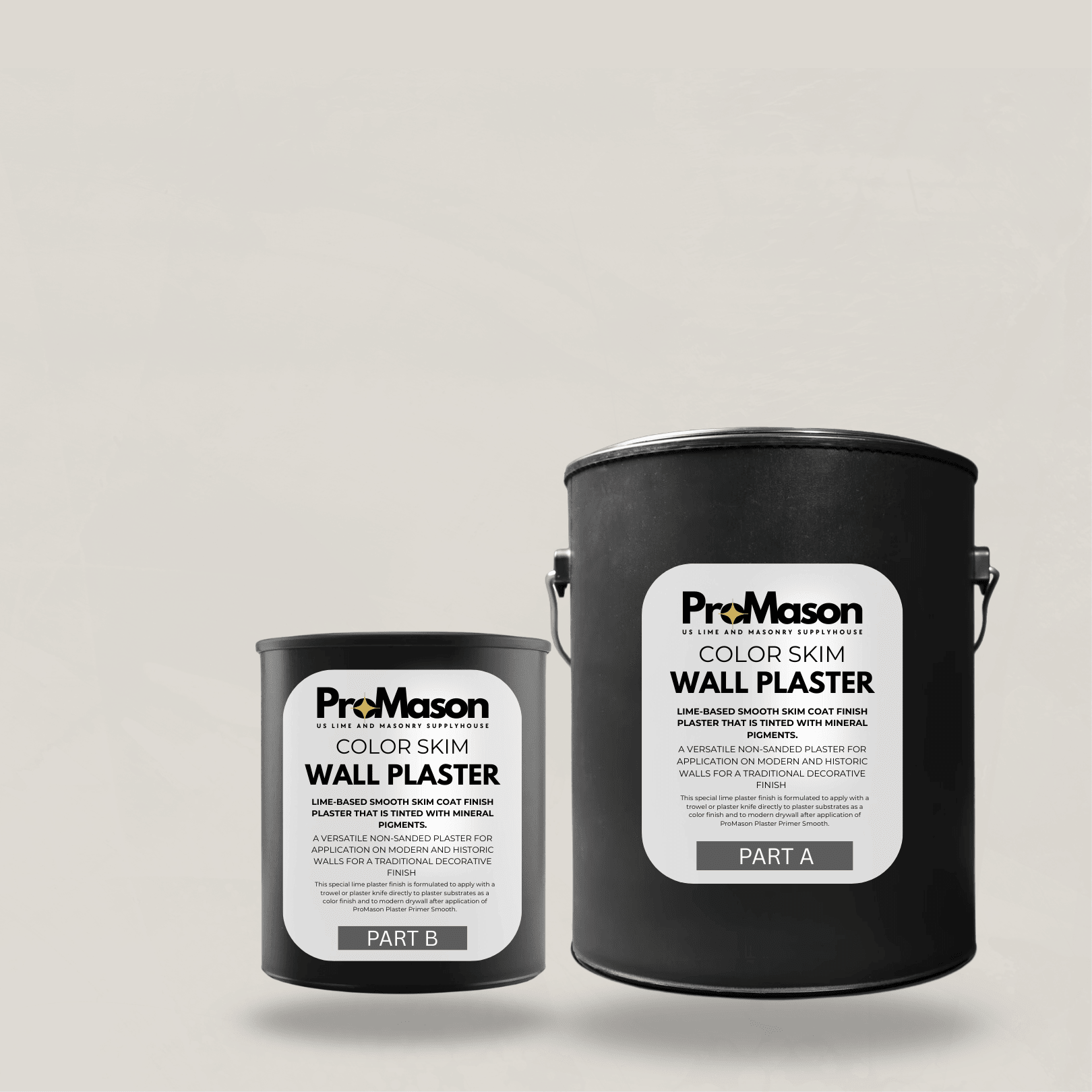 Lime Wall Plaster - Color Skim 146 Stria - ProMason Supply
