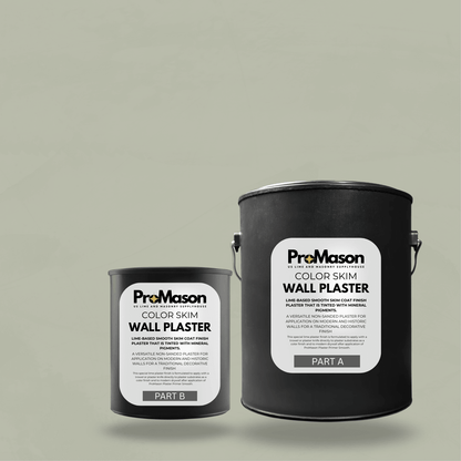 Lime Wall Plaster - Color Skim 154 Shale - ProMason Supply