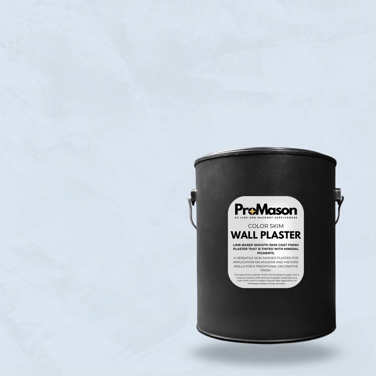Lime Wall Plaster - Color Skim 202 - 1 Blue - ProMason Supply