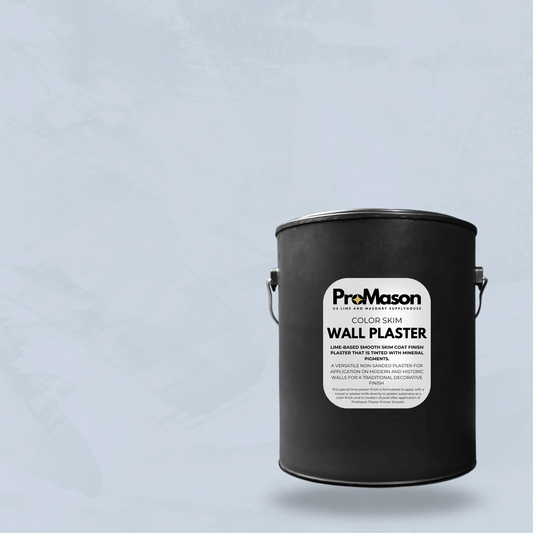 Lime Wall Plaster - Color Skim 202 - 2 Blue - ProMason Supply