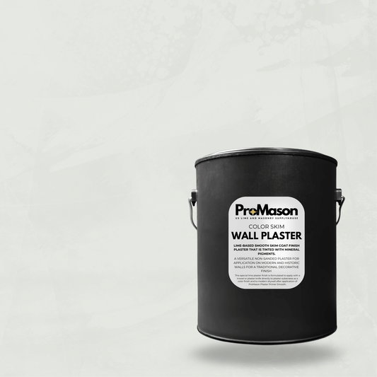 Lime Wall Plaster - Color Skim 204 - 1 Green - ProMason Supply