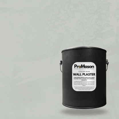 Lime Wall Plaster - Color Skim 204 - 3 Green - ProMason Supply