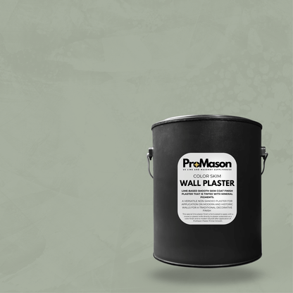 Lime Wall Plaster - Color Skim 204 - 5 Green - ProMason Supply
