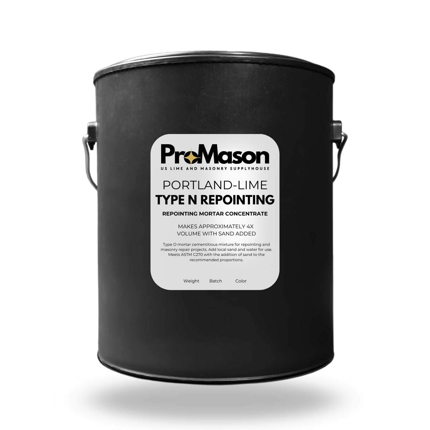 Tuckpointing Mortar - Repointing Concentrate Type N - Lime Mortar and Masonry Tools - ProMason Supply