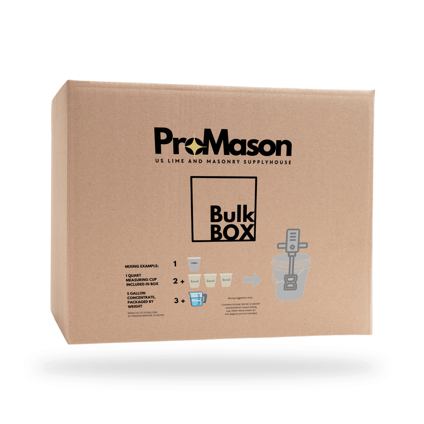 Tuckpointing Mortar - Repointing Concentrate Type N - ProMason Supply